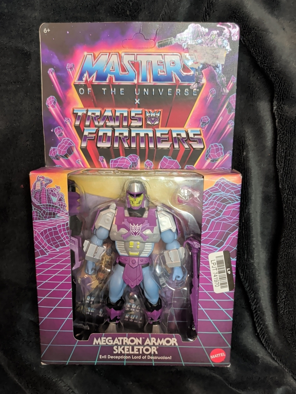 Masters Of The Universe Transformers Megatron Armor Skeletor Nwt